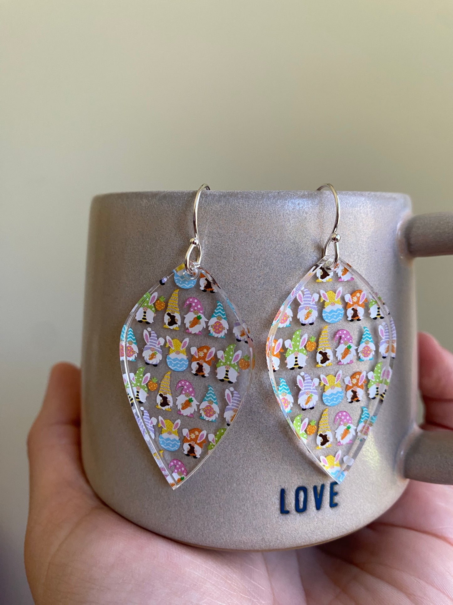 Easter Gnome Earrings