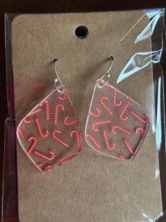 Candy Cane Earrings