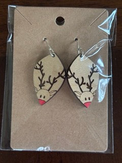 Reindeer Earrings